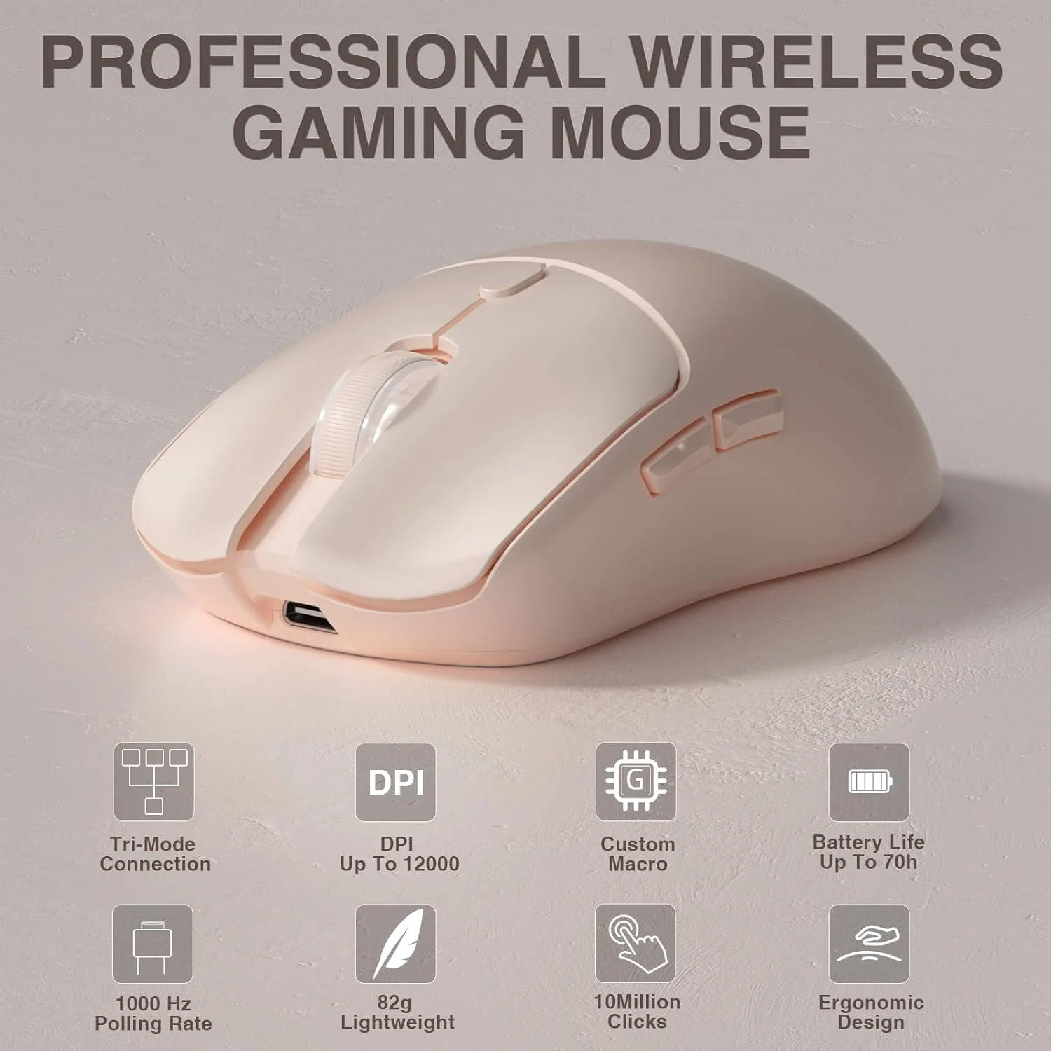 Tablet Accessory - AULA SC580X Tri-Mode Kabellose Gaming-Maus 12000DPI