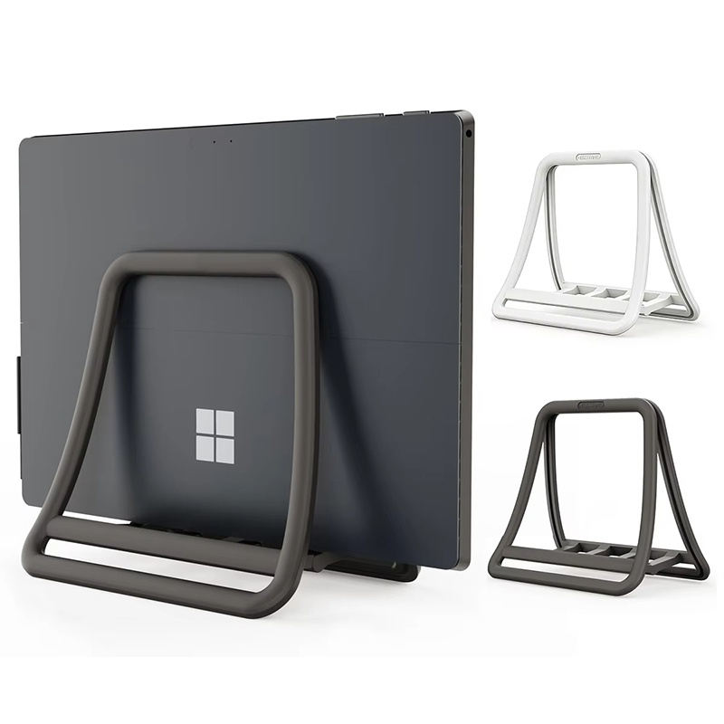 Tablet Stand Accessories - Universeller vertikaler Laptop-Ständer, Laptop-Desktop-Halter, faltbare Tablet-Halterung