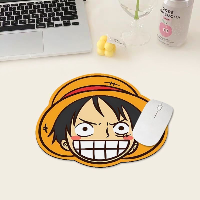 Tablet Accessory - One Piece Luffy Mauspad, Kleine Computer-Schreibtischunterlage,