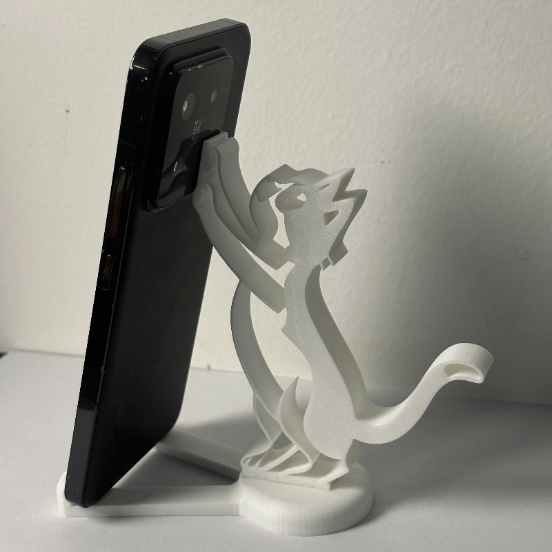 Abstrakter Hohllinien-Katzen-H – Tablet Stand Accessories Bewertung und Preis