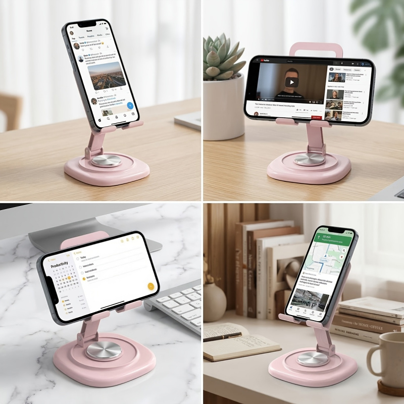 Macaron Desktop Metall-Drehstä – Tablet Stand Accessories Bewertung und Preis
